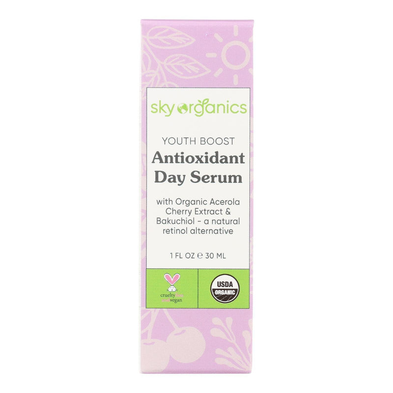 Sky Organics - Youth Boost Day Serum Antioxidant - 1 Each-1 Fz - Orca Market