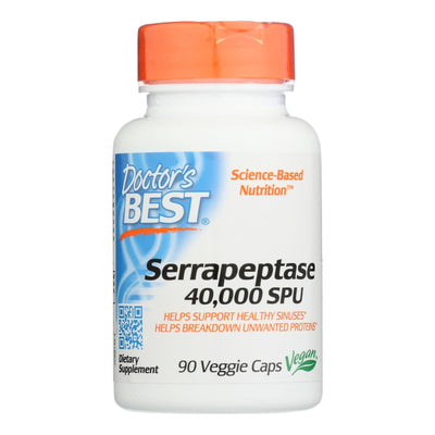 Doctor's Best - Serrapeptase - 1 Each-90 Vcap - Orca Market