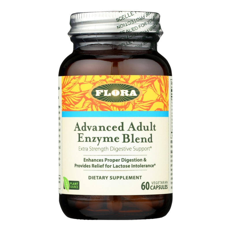 Flora - Enzyme Blend Adv Adult - 1 Each-60 Vcap - Orca Market