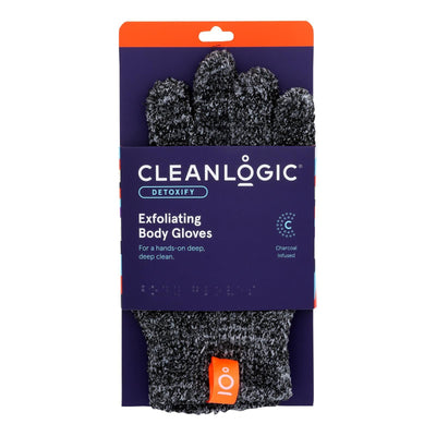 Cleanlogic - Bath Gloves Detox Chrcl - 1 Each-1 Ct - Orca Market