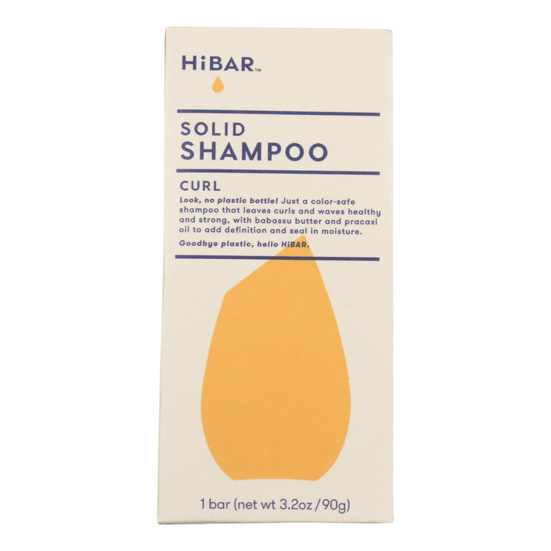 Hibar Inc - Shampoo Solid Curl Bar - 1 Each-3.2 Oz - Orca Market