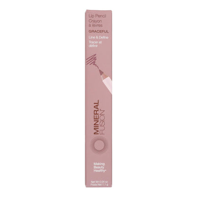 Mineral Fusion - Mkup Lip Pencil Graceful - 1 Each-.04 Oz - Orca Market