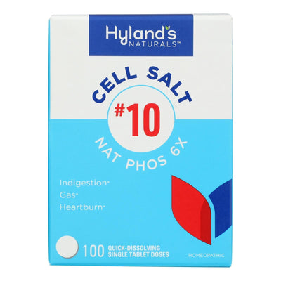 Hyland's - Natural Phos 6x #10 Cell Salt - 1 Each-100 Tab - Orca Market