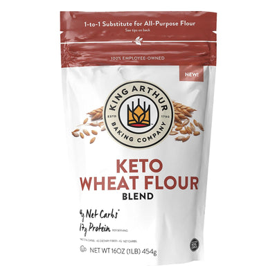 King Arthur Baking Company - Flour Wheat Keto - Case Of 4-16 Oz - Orca Market