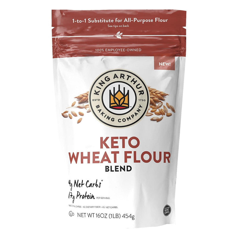 King Arthur Baking Company - Flour Wheat Keto - Case Of 4-16 Oz - Orca Market