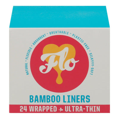 Flo - Liners Bamboo Wrpped 24pk - Case Of 12-24 Count - Orca Market