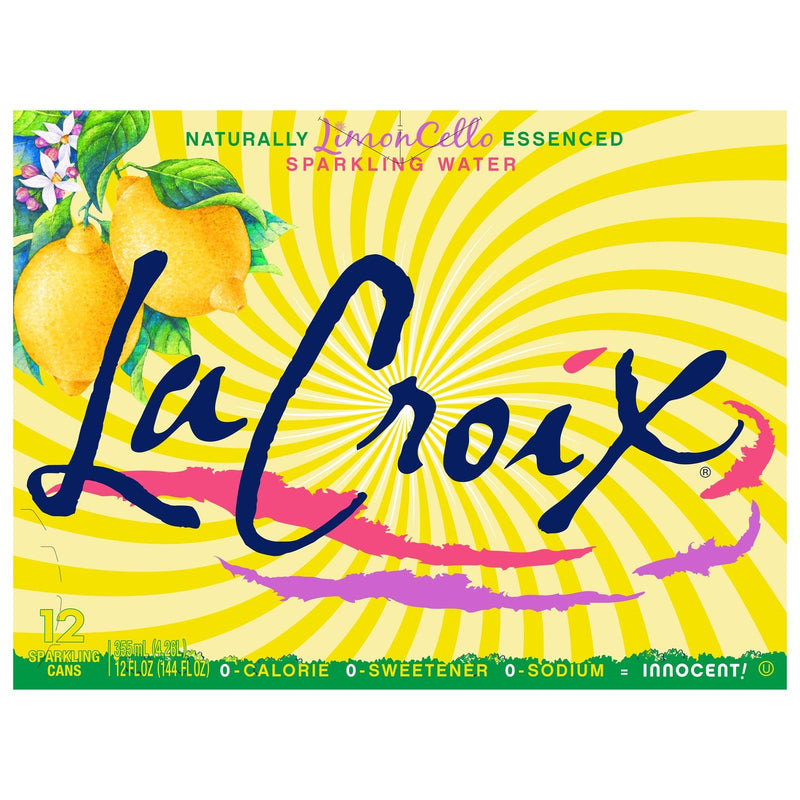 Lacroix - Sparkling Water Limoncello - Case Of 2-12/12 Fz - Orca Market