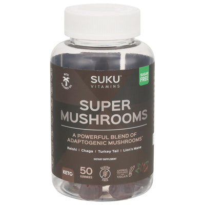 Suku Vitamins - Gummy Super Mushrooms - 1 Each-50 Ct - Orca Market