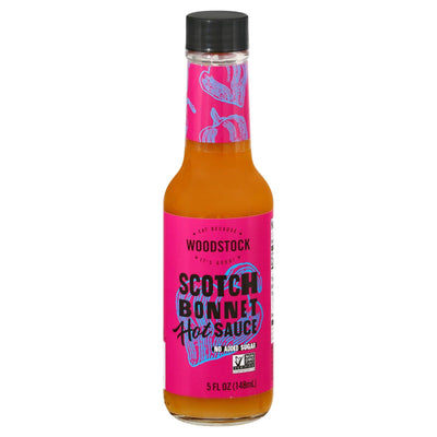 Woodstock - Hot Sauce Scotch Bonnet - Case Of 12-5 Fz - Orca Market