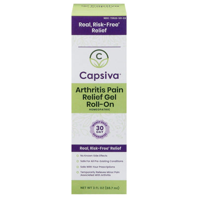 Capsiva - Arthritis Relief Gel Roll - 1 Each-3 Oz - Orca Market