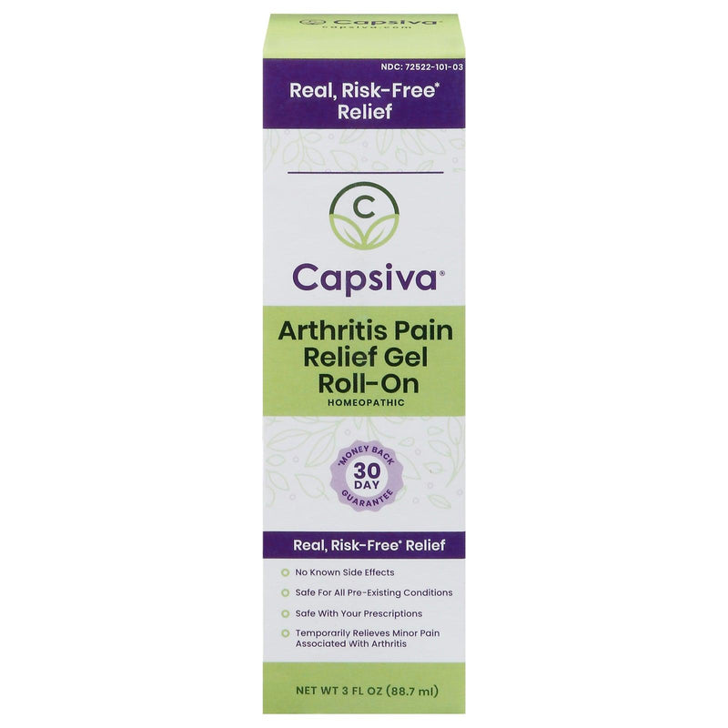 Capsiva - Arthritis Relief Gel Roll - 1 Each-3 Oz - Orca Market