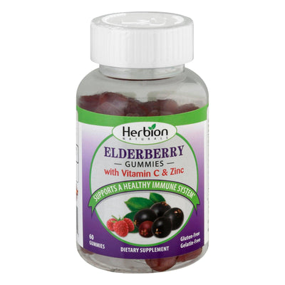 Herbion Naturals - Gummies Elderberry - 1 Each-60 Ct - Orca Market