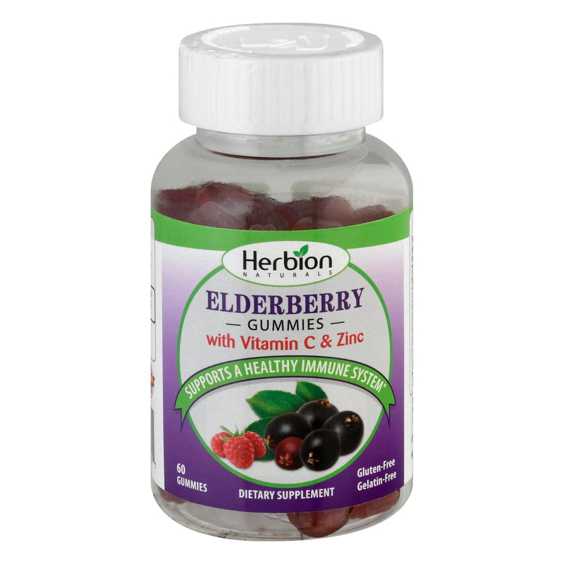 Herbion Naturals - Gummies Elderberry - 1 Each-60 Ct - Orca Market