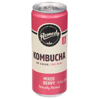 Remedy - Kombucha Mixed Berry - Case Of 12-11 Fz - Orca Market