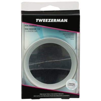 Tweezerman - Mirror Mini 15x Led Light - 1 Each-1 Ea - Orca Market