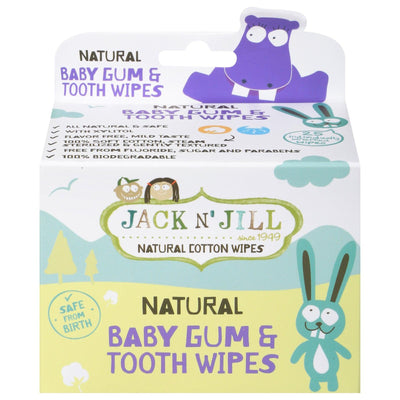 Jack N' Jill Kids - Baby Gum And Tooth Wipes - 25 Count - Orca Market