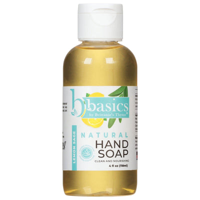 Brittanie's Thyme - Hand Soap Basics Lemon Sage - 1 Each-4 Fz - Orca Market