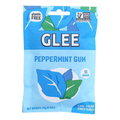 Glee Gum - Chewing Gum Peppermint Pouch - Case Of 6-55 Ct - Orca Market