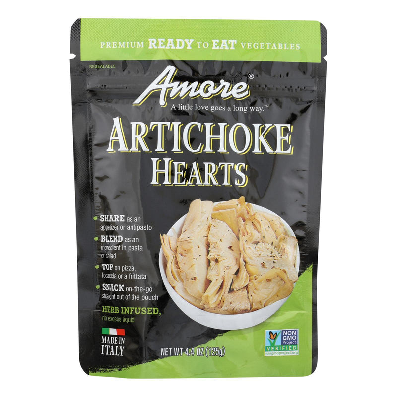 Amore Artichoke Hearts - Case Of 10 - 4.4 Oz - Orca Market