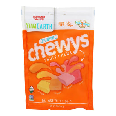 Yumearth - Chewys Fruit Chews - Case Of 6-5 Oz - Orca Market