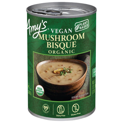 Amy's - Bisque Mushroom - Case Of 12-13.8 Oz - Orca Market