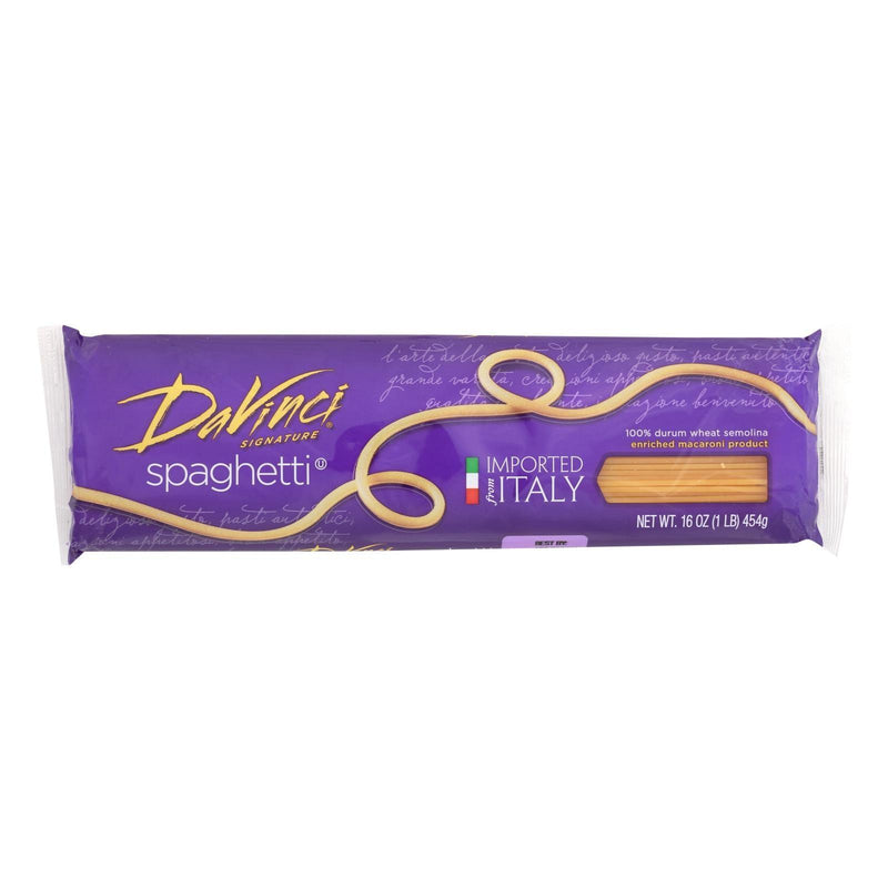 Davinci - Spaghetti Pasta - Case Of 20 - 16 Oz. - Orca Market