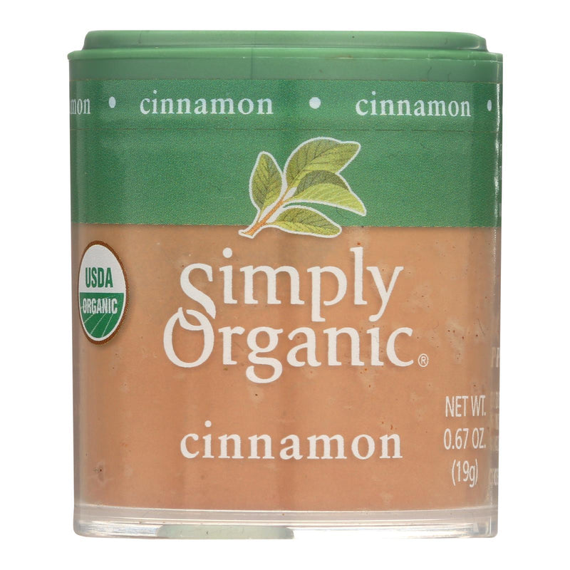 Simply Organic Cinnamon - Organic - Ground - A Grade - .67 Oz - Case Of 6 - Orca Market