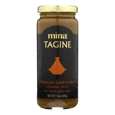 Mina's Moroccan Lamb Or Beef Tagine Sauce - Case Of 6 - 12 Oz - Orca Market