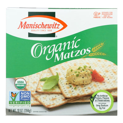 Manischewitz - Organic Matzo - Case Of 12 - 10 Oz - Orca Market