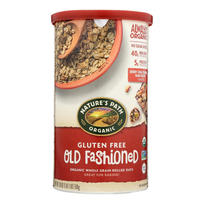 Nature's Path Organic Oats - Old Fashioned - Case Of 6 - 18 Oz. - Orca Market