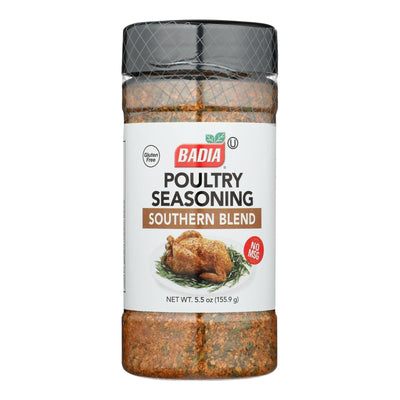 Badia Spices Southern Blend Poultry Seasoning, Southern Blend - Case Of 6 - 5.5 Oz - Orca Market