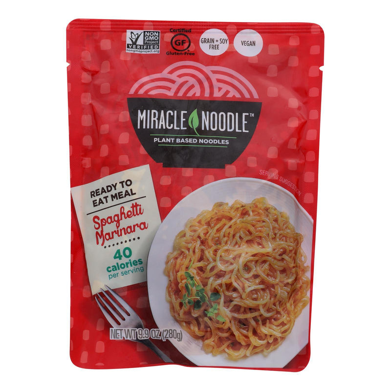 Miracle Noodle - Rte Meal Spag Marinara - Case Of 6-9.9 Oz - Orca Market