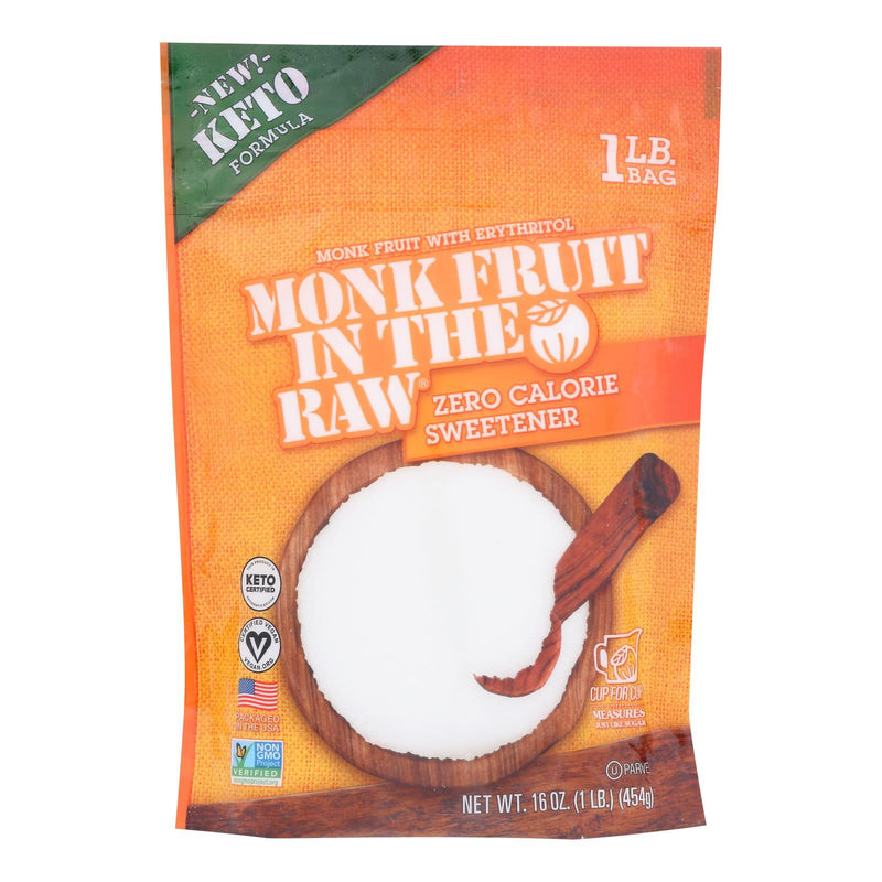 In The Raw - Monk Fruit In Rw W/erythrtl - Case Of 8-16 Oz - Orca Market