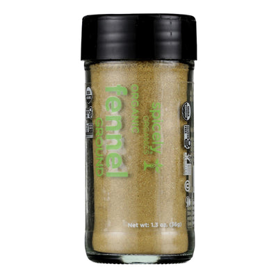 Spicely Organics - Organic Fennel - Ground - Case Of 3 - 1.3 Oz. - Orca Market