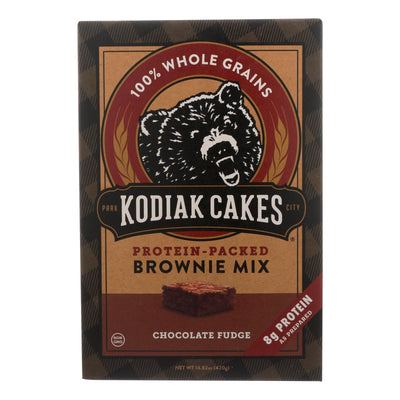 Kodiak Cakes - Brownie Mix Chocolate Fudge - Case Of 6-14.82 Oz - Orca Market