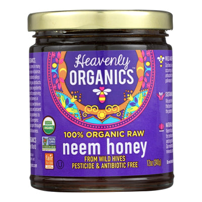 Heavenly Organics Organic Honey - Wild Forest - Case Of 6 - 12 Oz. - Orca Market