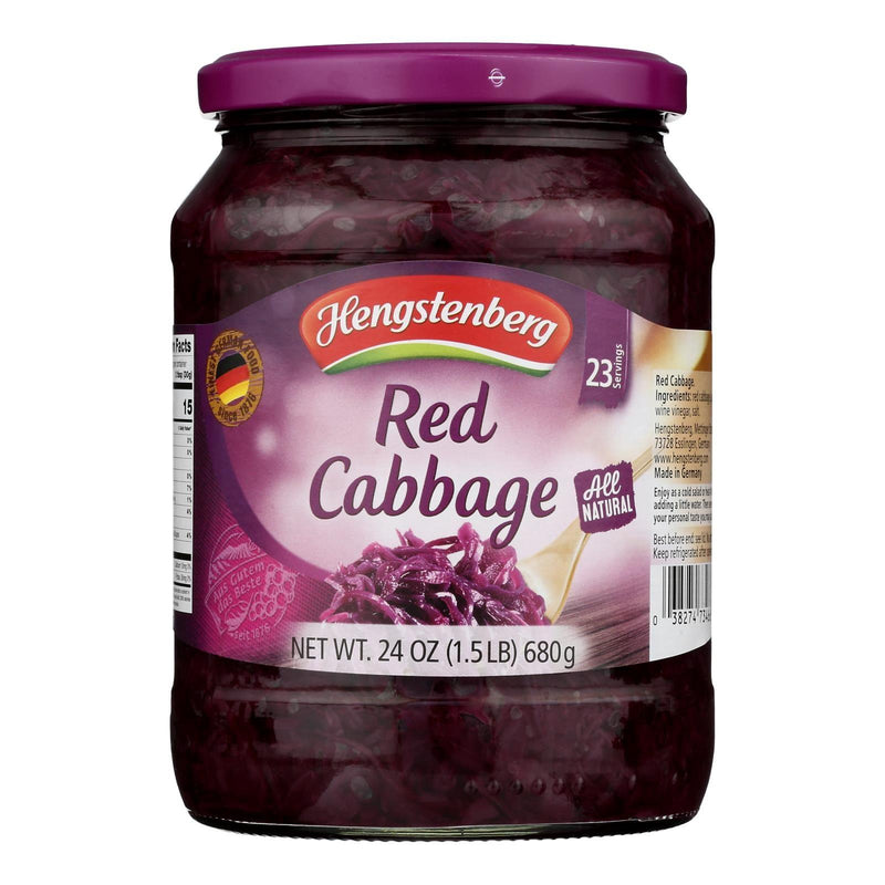 Hengstenberg - Cabbage Red Rotessa - Case Of 12 - 24.3 Oz - Orca Market