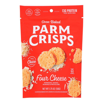 Parm Crisps - Parm Crisp Four Cheese - Case Of 12-1.75 Oz - Orca Market