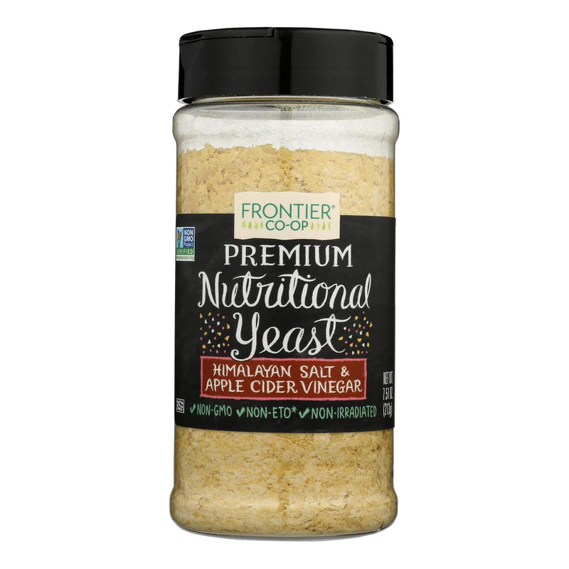 Frontier Natural Products Coop - Yeast Prem Nutritional Salt & Vinegar - 1 Each-7.51 Oz - Orca Market