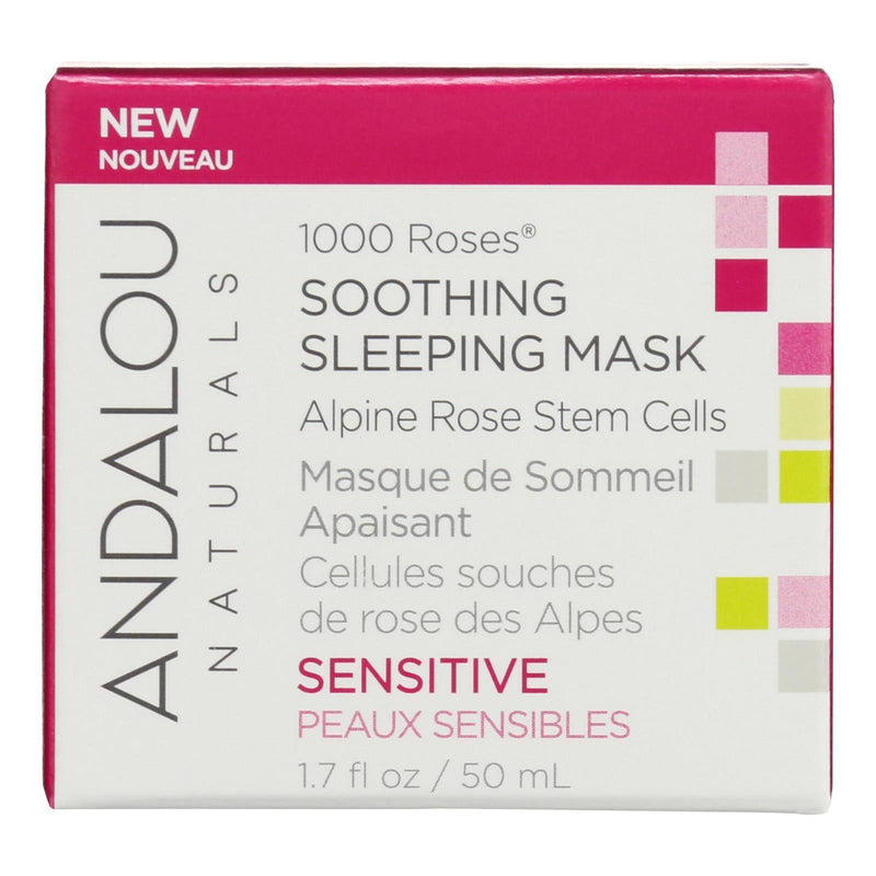 Andalou Naturals - Sleep Mask Sothing Sensitive - 1 Each-1.7 Oz - Orca Market