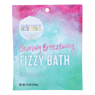 Aura Cacia - Fizz Bath Clear Breezwy - Case Of 6-2.5 Oz - Orca Market