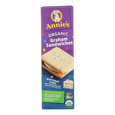 Annie's Homegrown - Graham Sandwich Bday Cake - Case Of 6-8 Oz - Orca Market