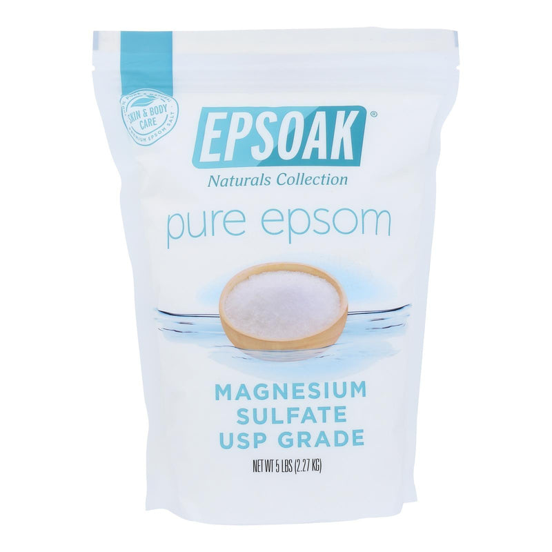 Epsoak - Pure Epsom Magnesium Sulfate - Case Of 6 - 5 Lb - Orca Market