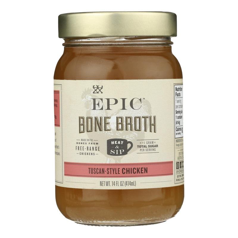 Epic - Bone Broth Tuscan Chicken - Case Of 6-14 Fz - Orca Market