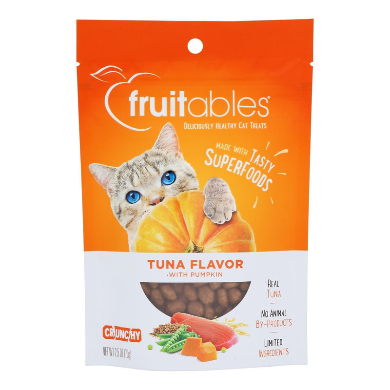 Fruitables - Cat Treats Tuna&pumpkin - Case Of 10-2.5 Oz - Orca Market