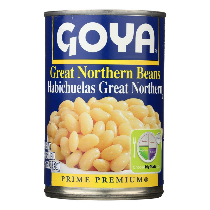 Goya - Beans Great Northern - Case Of 24-15.5 Oz - Orca Market