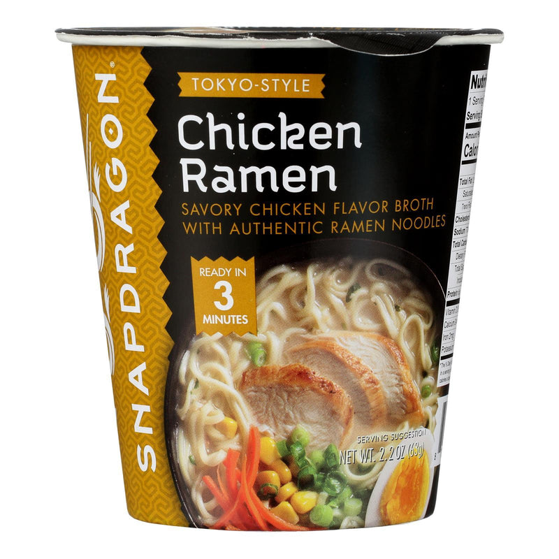 Snapdragon Foods - Ramen Cup Chicken - Case Of 6-2.2 Oz - Orca Market