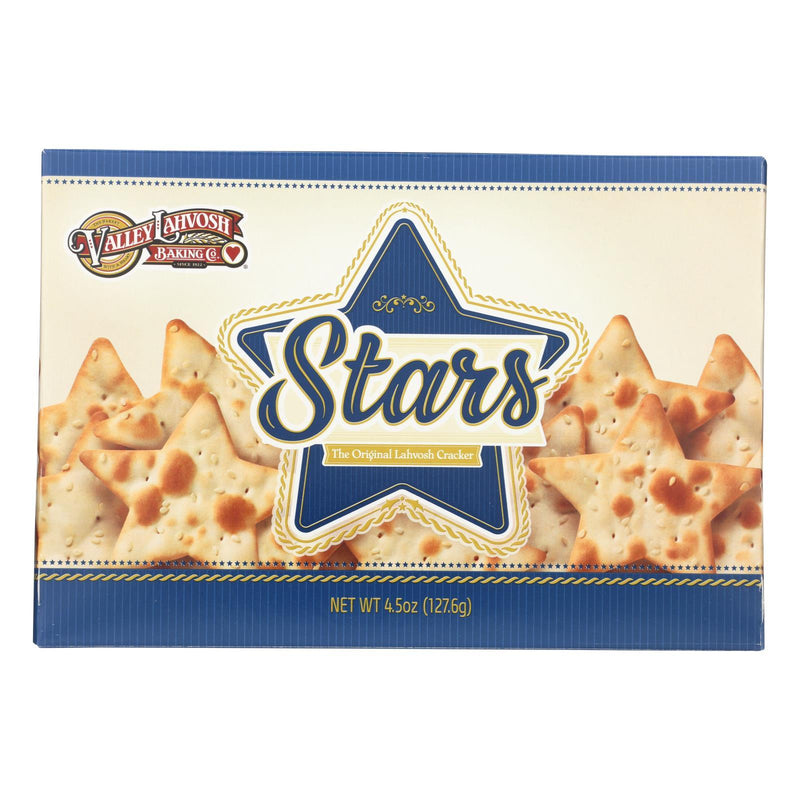 Valley Lahvosh - Crispbread Stars Original - Case Of 12-4.5 Oz - Orca Market