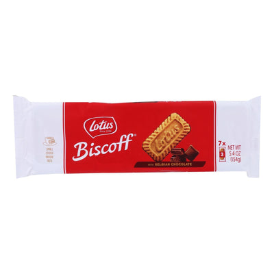 Biscoff Cookie Caramelized Biscuits With Belgian Chocolate - Case Of 12 - 5.4 Oz - Orca Market