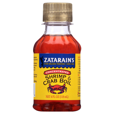 Zatarain's - Crab Boil Liquid - Case Of 6 - 4 Oz - Orca Market